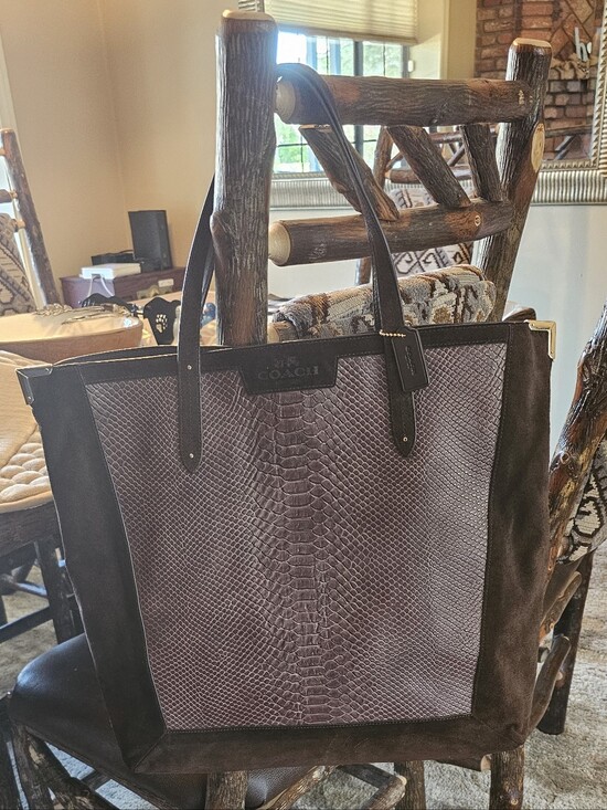 Coach Handbags - Coach Brown Interior with Gold Hardware